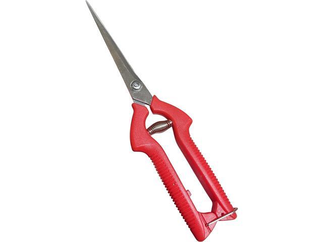 GARDEN GURU Extra Long Stainless Steel Pruner Pruning Shears Clippers Snips Sharp Bonsai Cutter Plant Trimming Scissors Straight Blade Garden...