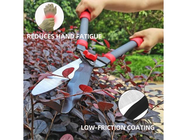 Loppers Hedge Shears & Pruners Combo Set 3-Piece Hedge Clippers, Heavy Duty Tree & Shrub Care Kit for Yard, Lawn & Garden, Professional Branch...
