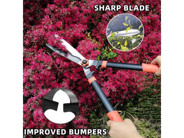 Loppers Hedge Shears & Pruners Combo Set 3-Piece Hedge Clippers, Heavy Duty Tree & Shrub Care Kit for Yard, Lawn & Garden, Professional Branch...