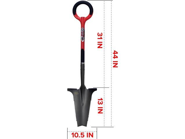 Radius Garden 22011 Root Slayer Shovel, Red