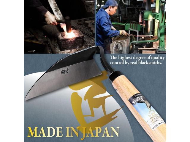 Japanese Weeding Tool Very Sharp Edge Nejiri Gama - Made in Japan - Traditional Craftsmanship
