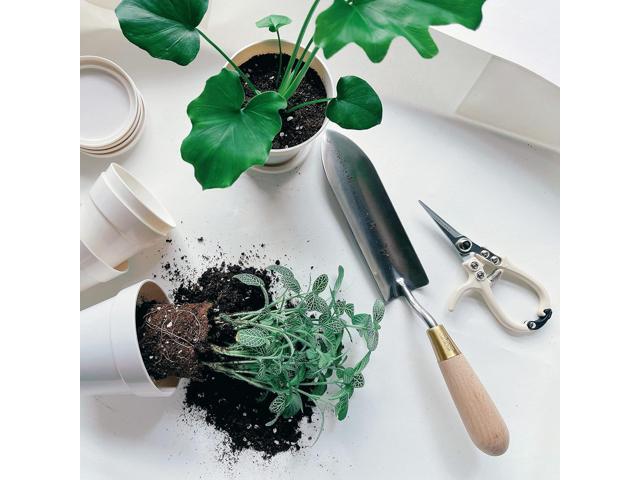 Plant Pruning Shears Garden Trimming Scissors Precision Hand Pruner Herb Snips Flower Clippers Bonsai Trimmers Straight Sharp Blade Tapered Tip...