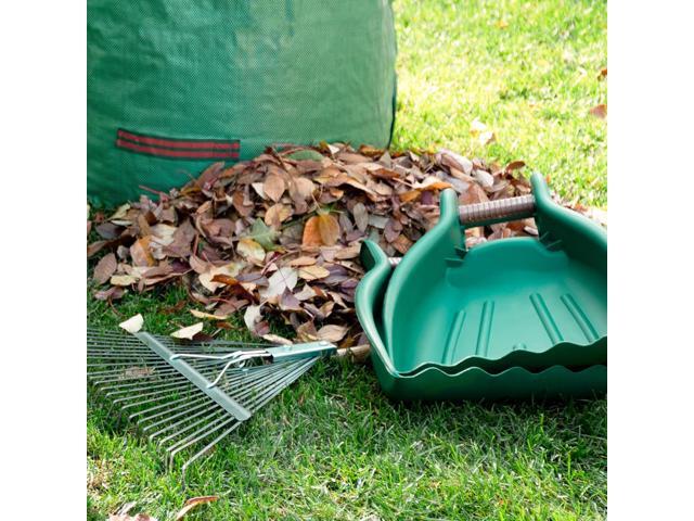 MEKKAPRO Leaf Scoops and Claws V2.0, 1-Pair (2 Pieces), Sturdy Ergonomic Grip Leaf Rake, Large Hand Held Garden Rake Grabbers for Leaf, Garden Claw...
