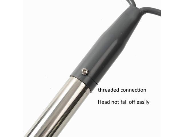 Garden Rake, 5 FT Metal Rake for Lawns Level Head Rakes with Stainless Steel Handle for Loosening Soil