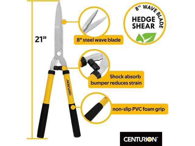 Centurion 1222 3-Piece Lopper, Hedge Shear & Pruner Combo Set, Heavy Duty Tree, Shrub & Bush Care Kit for Lawn, Garden & Yard, Ideal for Indoor &...