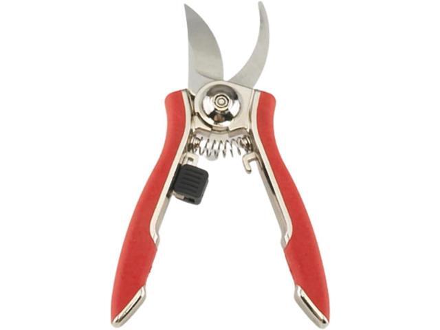 Dramm ColorPoint Stainless Steel Compact Garden Pruning Shears, Hand Pruner, Garden Clippers, with Heavy Duty Blade and Easy grip Handle, Blue