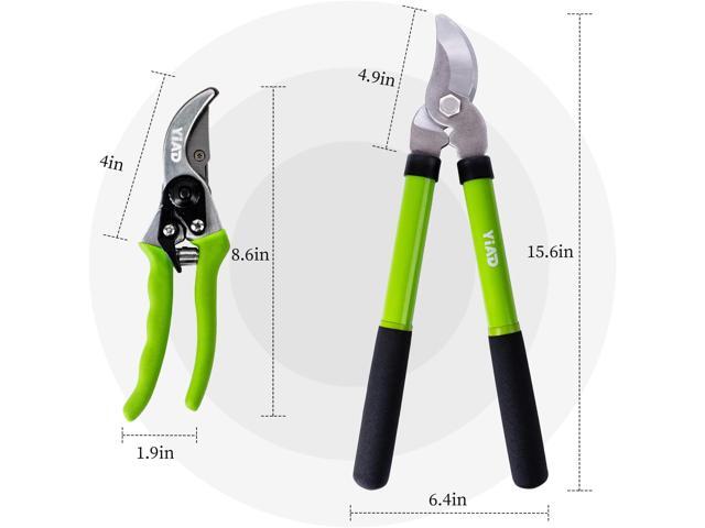 Loppers for Tree Trimming, Heavy Duty Branch Cutter Pruning Shears Set, Labor Saving and Durable Garden Clippers, Pruning Shears for Gardening...