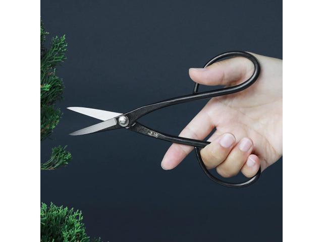 Wazakura Yasugi Steel Satsuki Bonsai Scissors for Trimming Made in Japan 7 inch (180 mm), Japanese Garden Bonsai Tools, Pruning Shears for Flowers...