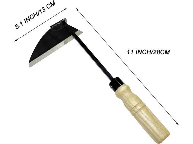 tBesme Japanese Handheld Nejiri Gama Hoe & Garden Hoes