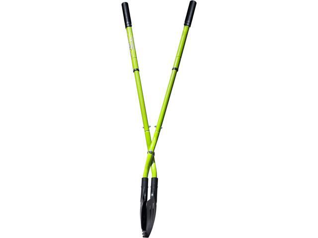 Earthwise 50002 Gator Grabber Telescoping Leaf Clean-Up Tool, Green/Black