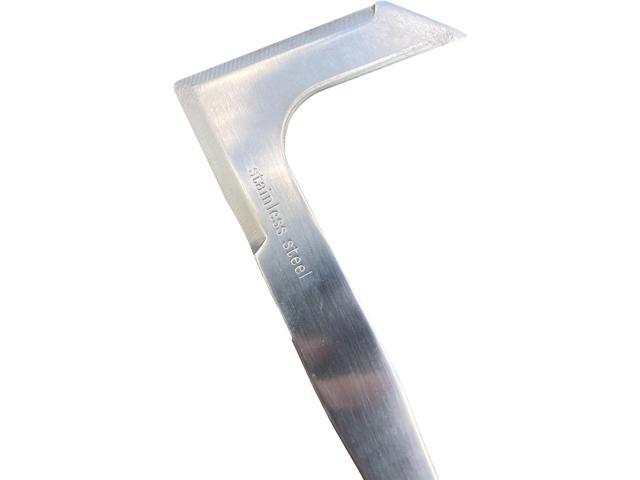 Garden Guru Patio Crack Weeder Tool with Ergonomic Handle Stainless Steel Weed Puller for Patio Sidewalk Driveway Cracks Rust Resistant
