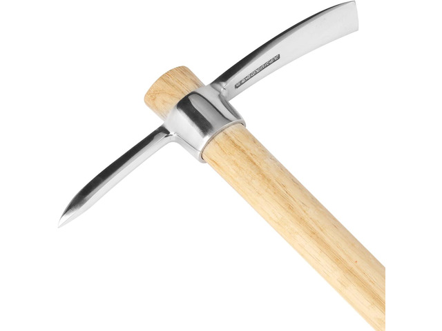 3 PCS 16 Inch Mattock Pick Axe, Stainless Steel Pick Mattock Hoe, Garden Pick, Pick Mattock for Weeding, Loosening Soil, Planting Vegetables,...
