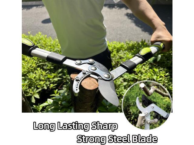 Loppers for Tree Trimming Heavy Duty Branch Cutter with Compound Action, Effortless Tree Pruner Extendable 21-26' Loppers for Gardening, Long...