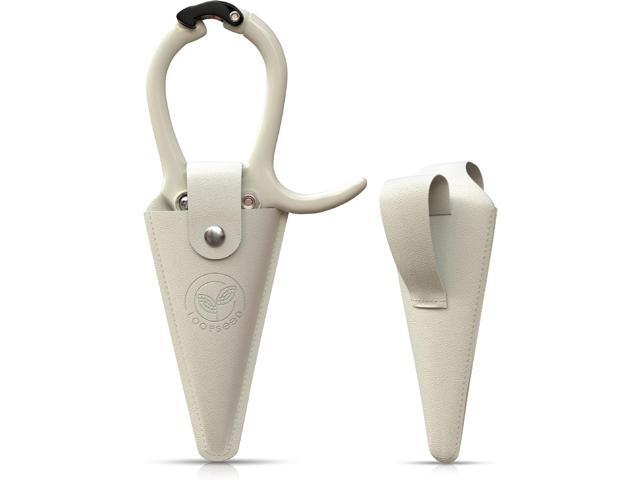 Plant Pruning Shears with Vegan Leather Sheath Garden Trimming Scissors with Belt Holster Bonsai Trimmers Herb Snips Flower Clippers Modern Tools 2...