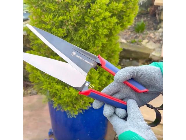 Spear & Jackson 4855TS Razorsharp Topiary Shears, Red, Blue & Silver