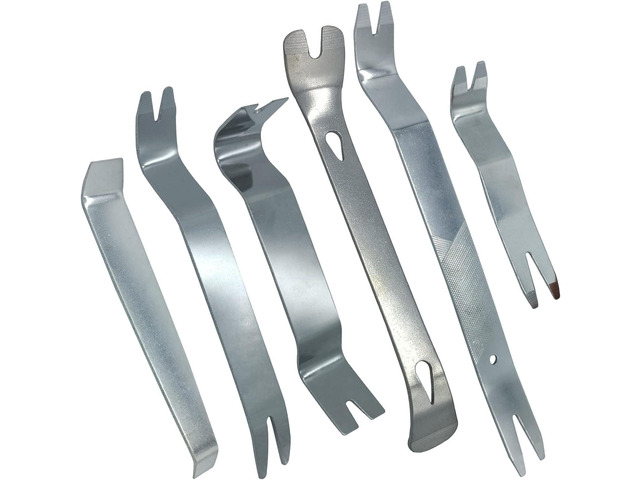 6 Pack Paver Tool Stainless Steel Paver Extractor Tool Paver Removal Tool Paver Lifting Tool with Multipurpose Tool Pouch Bag for Garden Lawn Yard...