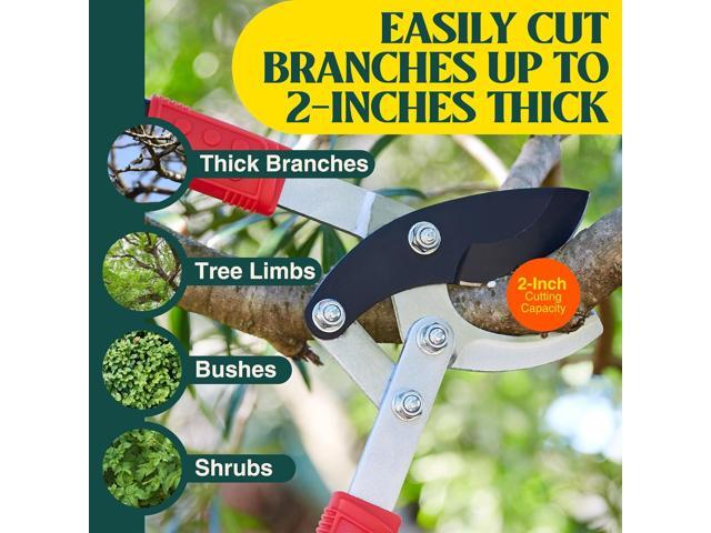 Haus & Garten PowerPRO Compound Action 29' Bypass Loppers - Use as loppers for tree trimming, branch cutters, heavy-duty garden pruning tree...