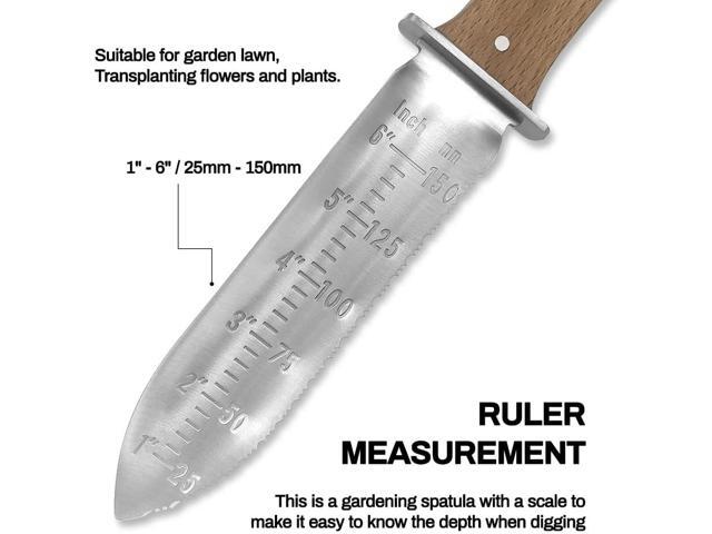 Minamino Hori Hori Garden Knife,Ideal for Gardening Weeding Digging Cutting Planting Landscaping