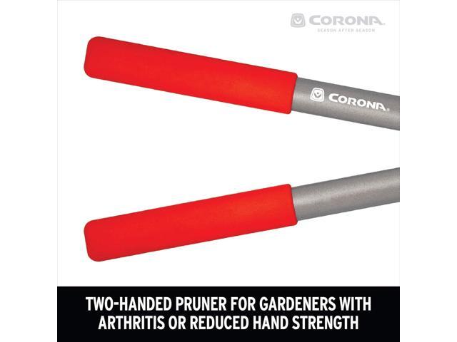 Corona BP 3225D Forged Steel ClassicCUT Bypass Hand Pruner - 3/4 inch Cut Capacity Stem and Branch Garden Shears, Red