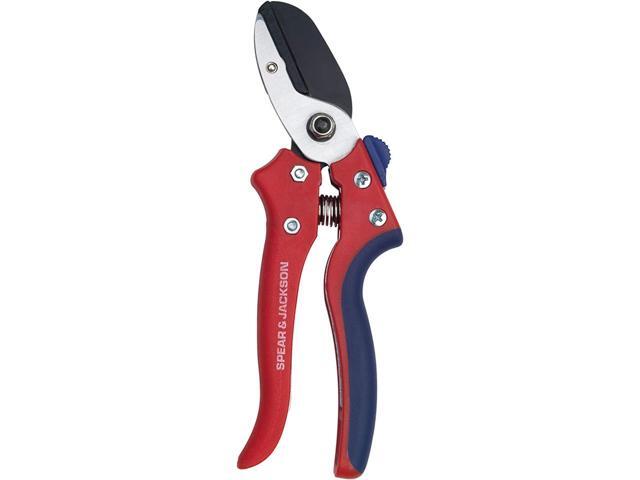 Spear & Jackson 7158AS Razorsharp Advantage Anvil Pruning Shears, Pruner, Multicoloured