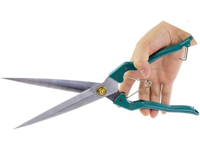 Hand Shears for Gardening or Sheep Shearing - Manganese Stainless Steel Topiary/hedge scissors for Pruning GD-010-S
