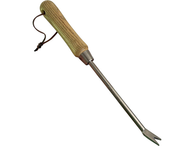 Garden Guru Eco Dandelion Weeder Tool with Ergonomic Wood Handle - 100% Recycled Stainless Steel - Rust Resistant - FSC Certified Wood - Weed...