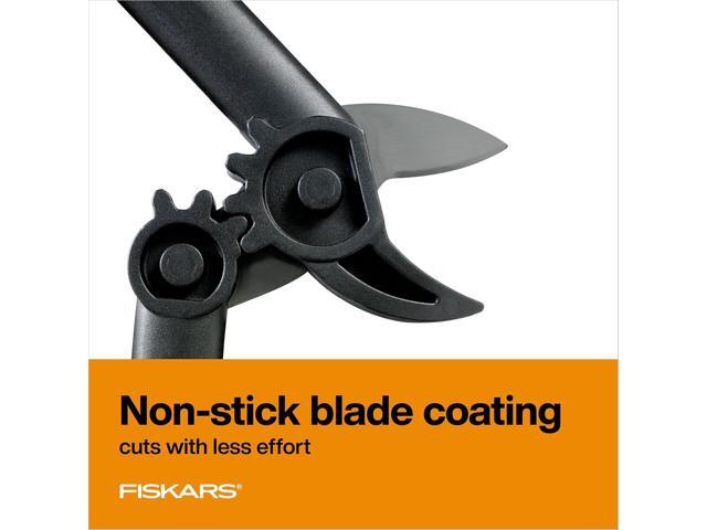 Fiskars 15-Inch PowerGear Loppers, Sharp Steel Blade Bush and Tree Trimmer, Cuts up to 1.25-Inch Diameter Branches, Rust Resistant and Lightweight...