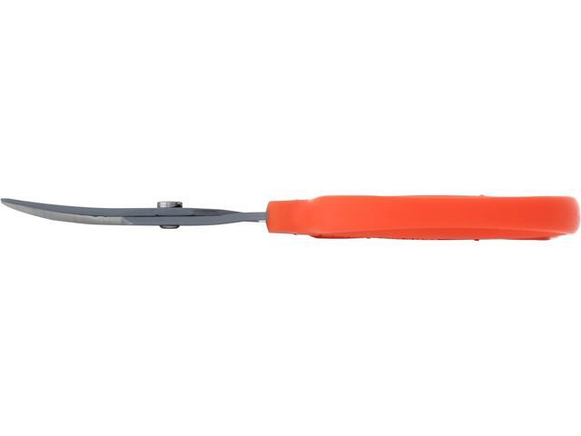 Chikamasa B-500SRF Curved Scissors with Fluorine Coating, Orange