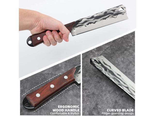 Survival Machete with Sheath for Cutting Trees, for Yard Work and for Bushcrafting Machetes Sickle Heavy Duty Machete for clearing Brush Garden...