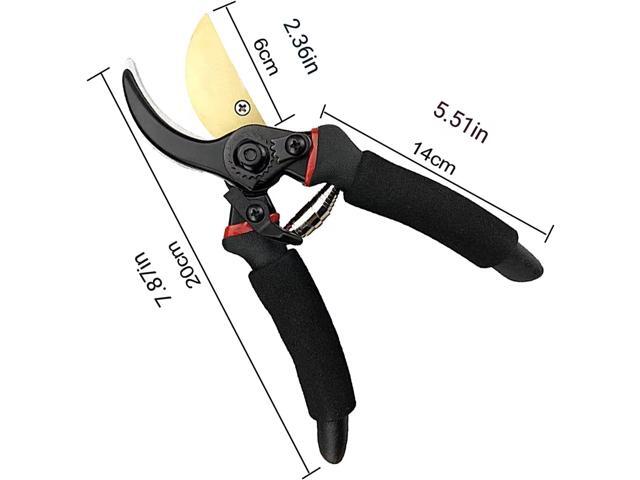Heavy Duty Bypass Pruning Shears Gardening Manual Pruning Shears Plant Shears Flower Shears Best Gardening Shears, Tree Pruners Cutting Branches...