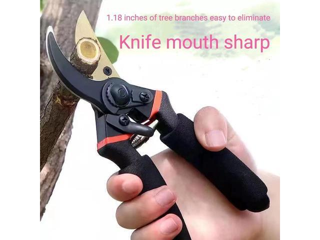 Heavy Duty Bypass Pruning Shears Gardening Manual Pruning Shears Plant Shears Flower Shears Best Gardening Shears, Tree Pruners Cutting Branches...