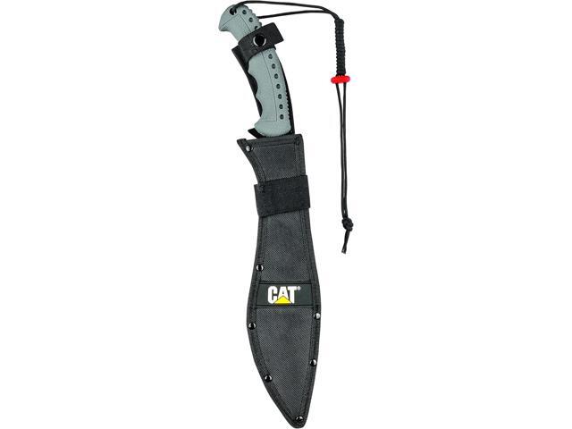 Cat Machete with Shoulder Strap Sheath,19 Inch, Stainless Steel Blade Knife with Ergonomic Comfort Tool Handle, Cut, Chop, Clear Brush, Garden,...