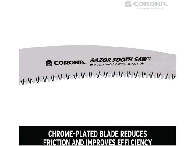 Corona Tools 14-Inch RazorTOOTH Pruning Saw Tree Saw Designed for Single-Hand Use Curved Blade Hand Saw Cuts Branches Up to 8' in Diameter ...