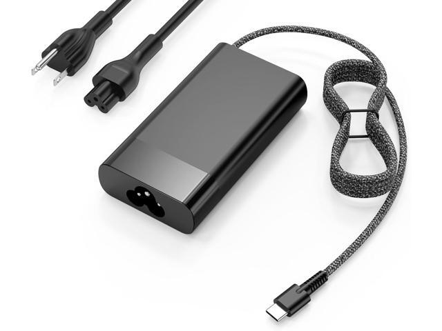 90W 65W USB C Laptop Charger Power Adapter Replacement for HP Spectre x360, EliteBook 1040 G4,Chromebook Fast Charging Type C Travel Laptop Power...