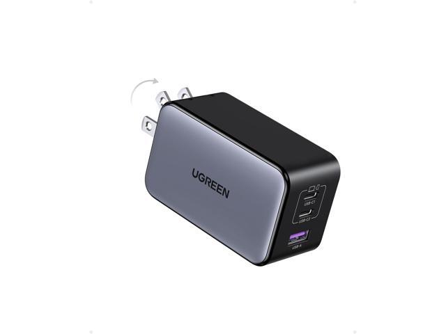 UGREEN 100W USB C Charger Block Nexode X 3-Port GaN Foldable PPS Fast Compact Power Adapter for MacBook Pro, iPad Pro/Air, iPhone 15, Galaxy S24...