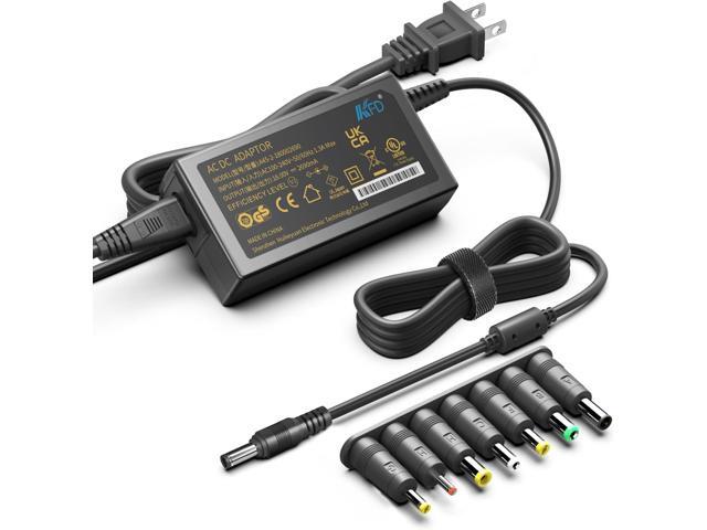 KFD 18V Universal AC Power Charger DC 2.69A (2.5A/2A/1.5A/1A Compatible) Barrel DC Plug 5.5x2.1mm with 7 Tips 6.5x4.4mm/ 5.5x3.0mm/ 5.5x2.5mm/...