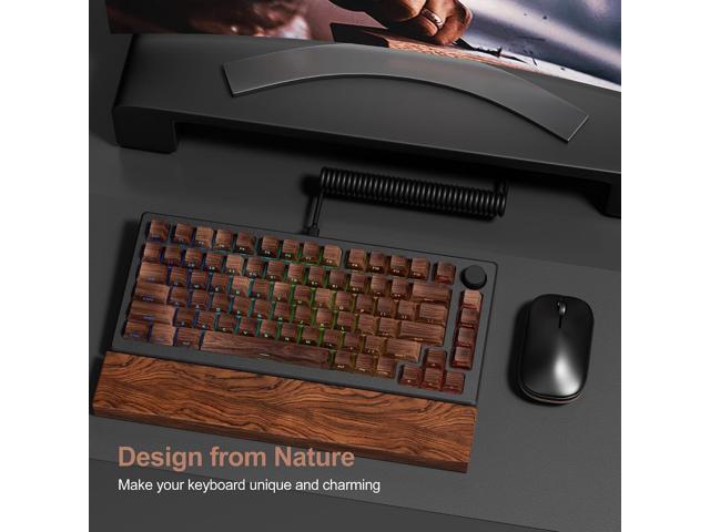 XVX PBT Keycaps - Side Print Shine Through Custom Keycaps 60 65 75 100 Percent, Retro Dye Sub & Double Shot Key caps Set 126 Keys, Cherry Profile...