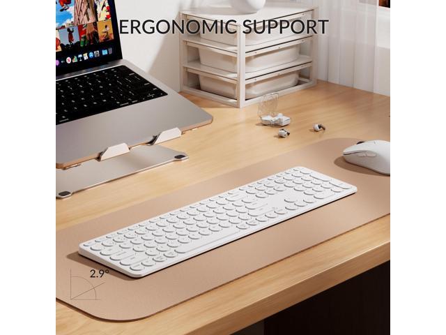 Keychron B5 Pro Ultra-Slim 2.4 GHz Bluetooth Keyboard Wireless 100% Full-Size 548g Lightweight Launcher Support with 300 Hours Battery Life...