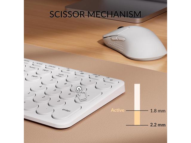 Keychron B5 Pro Ultra-Slim 2.4 GHz Bluetooth Keyboard Wireless 100% Full-Size 548g Lightweight Launcher Support with 300 Hours Battery Life...