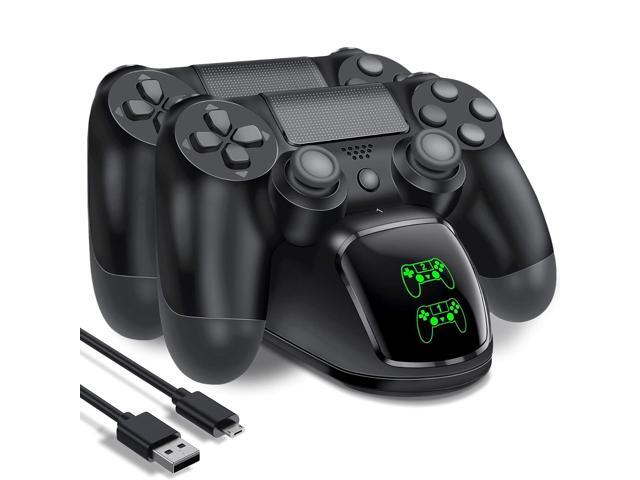 PS4 Controller Charger Dock Station with Charging Cable,1.8Hrs Fast Charge PS4 Remote Charging Station, Replacement for PlayStation 4 Dualshock 4...