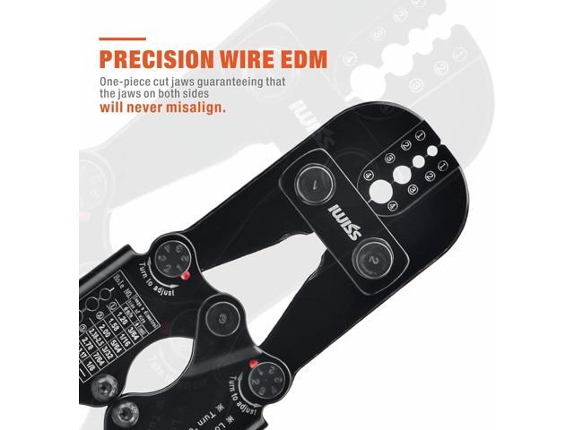 iCrimp Wire Rope Crimping Tool for Aluminum Oval Sleeves, Double Sleeves, Crimping Loop sleeve from 3/64-inch to 1/8-inch