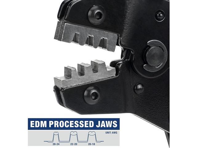 iCrimp SN-28B Dupont Crimping Tool for 3.96mm, 2.54mm, 2.5mm Pitch Dupont, JST XH VH Connectors, AWG 18 to 28