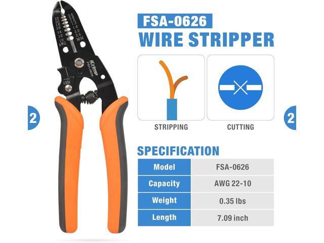 iCrimp Quick Change Ratcheting Crimper Tool Kit, Automotive Service Kit, for Crimping IWS4 Connector, Insulated & Non-insulated Terminal, Open...