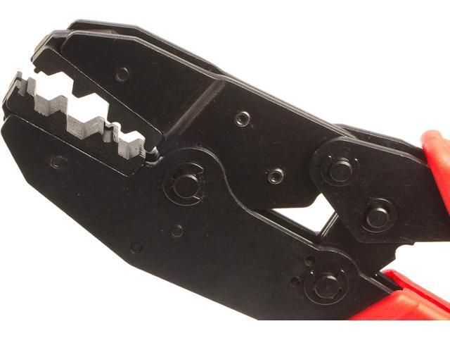 Professional Heavy-Duty Ratchet Coax Coaxial BNC Connector Crimping Tool for F, RG6, RG55, RG58, RG59, RG62 Siamese Cables Ideal for CCTV Security...