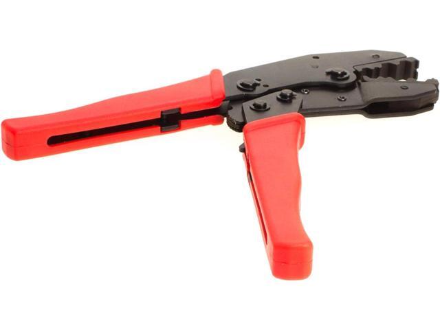 Professional Heavy-Duty Ratchet Coax Coaxial BNC Connector Crimping Tool for F, RG6, RG55, RG58, RG59, RG62 Siamese Cables Ideal for CCTV Security...