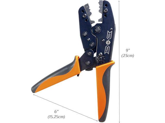 RF Coax Ratchet Crimp Tool For RG8 RG11 RG174 RG179 RG213 LMR400 .100' .128' .429' G-H3K