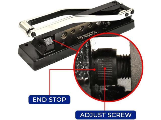 Interstate Pneumatics H8 Heavy Duty Standard Hose Crimper with 5 Dies