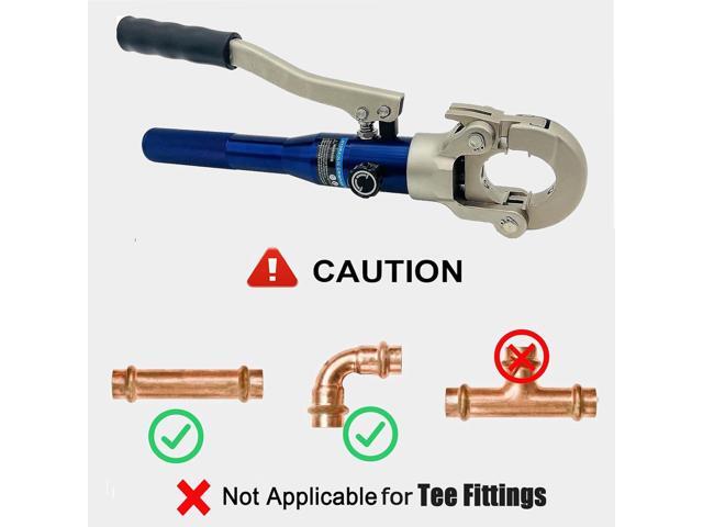 Propress Tool Copper Press Tool for Crimping Range 1/2', 3/4', 1' Viega ProPress Copper Fittings (IG-1632)