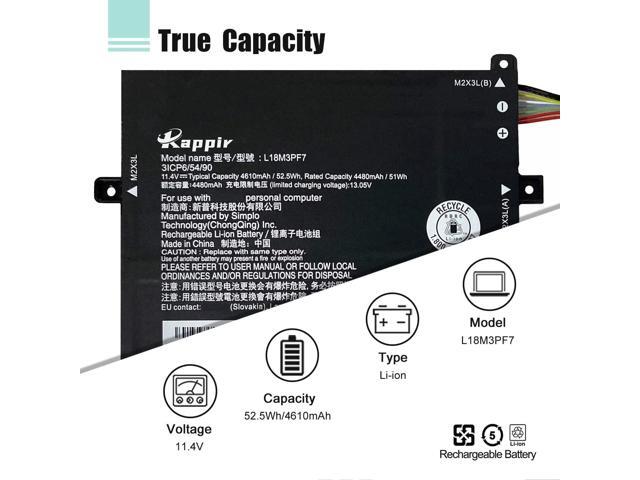 L18M3PF7 Laptop Battery Compatible with Lenovo ideapad S340-14IML/14API/14IIL/14IWL C340-15IWL/15IIL S340-15IWL/15API/15IIL Flex15IWL Series...