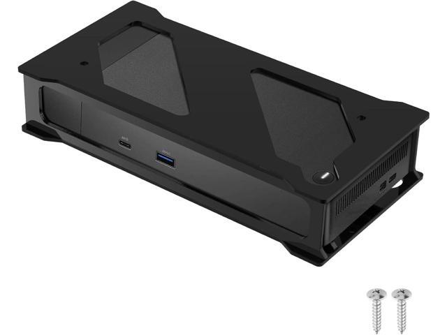 CaSZLUTION Wall and Under Desk Mount Compatible with Dell WD19 Series Dock, Acrylic Holder Docking Station Mounting Stand for Dell WD19, WD19S,...